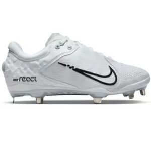 Nike Women's Hyperdiamond 4 Elite Metal Fastpitch Softball Cleats, 8